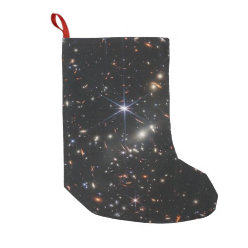 Webbs First Deep Field View of the Universe  Small Christmas Stocking