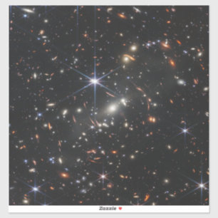 Webb's First Deep Field View of the Universe Sticker
