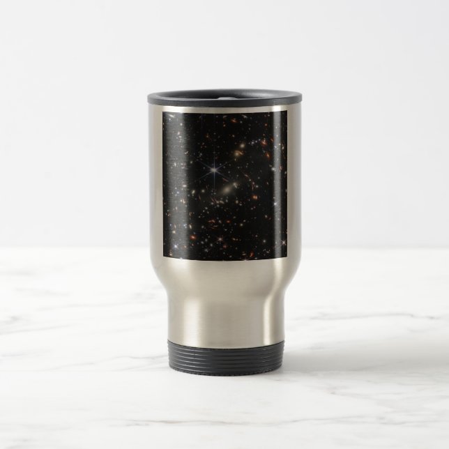 Webb's First Deep Field View of the Universe  Travel Mug (Center)