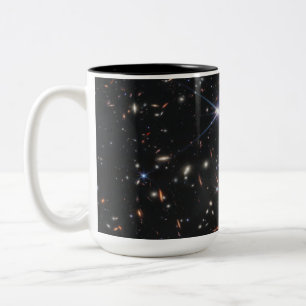 Webb's First Deep Field View of the Universe  Two-Tone Coffee Mug