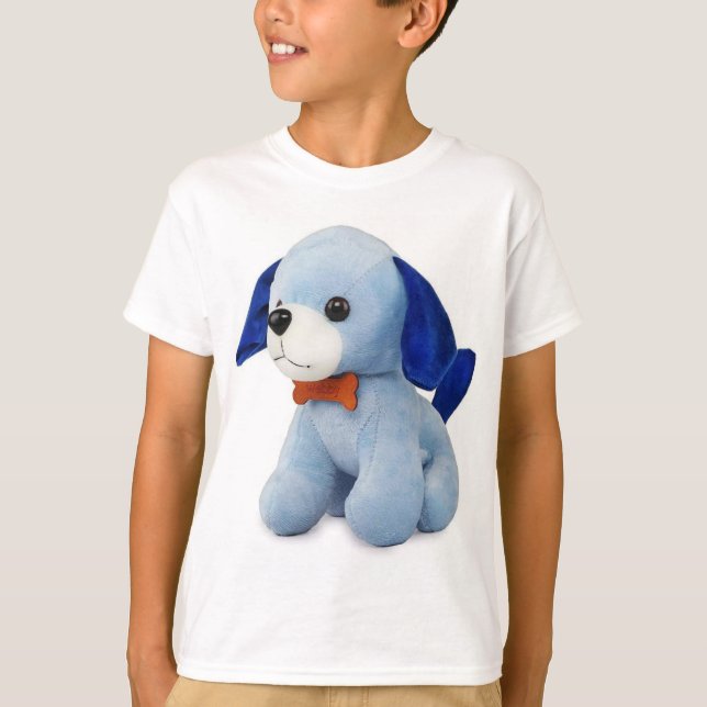 Webby Soft Animal  Standing Dog t-shirt  (Front)