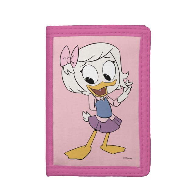 Webby Vanderquack Tri-fold Wallet (Front Vertical)