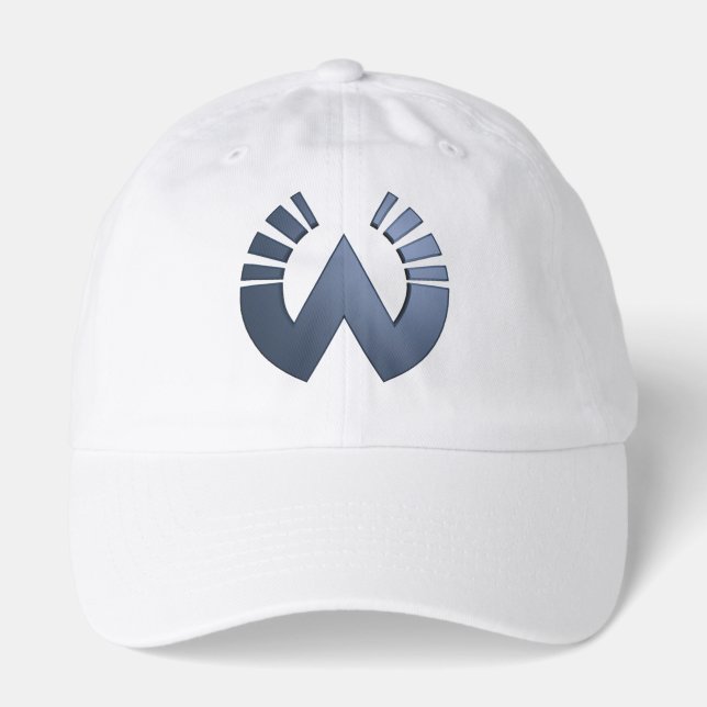 WebDewd White Dad Hat (Front)