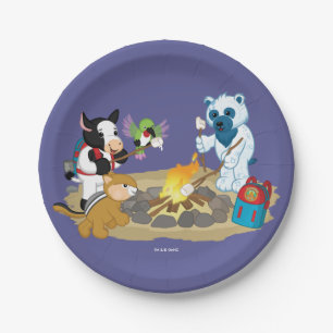 Webkinz   Campfire Marshmallows Paper Plates