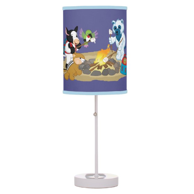 Webkinz | Campfire Marshmallows Table Lamp (Front)