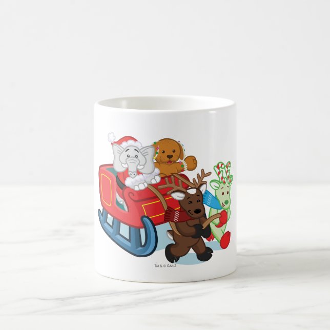 Webkinz Christmas Parade Coffee Mug (Center)