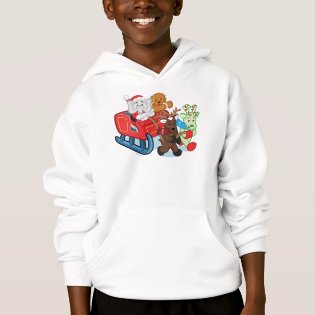 Webkinz Christmas Parade Hoodie (Front)