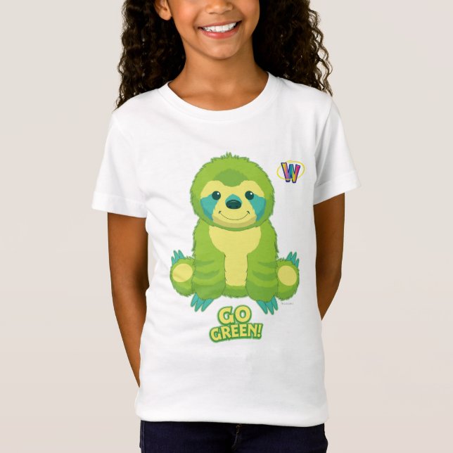 Webkinz Go Green Pattern T-Shirt (Front)