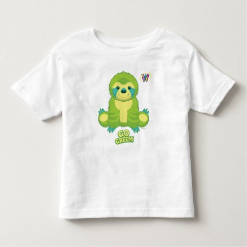 Webkinz Go Green Pattern Toddler T_shirt