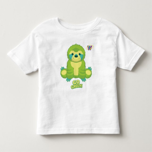 Webkinz Go Green Pattern Toddler T-shirt (Front)