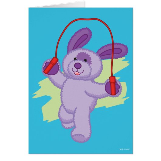 Webkinz | Grape Soda Pup Skipping Rope 2 Cards (Front)