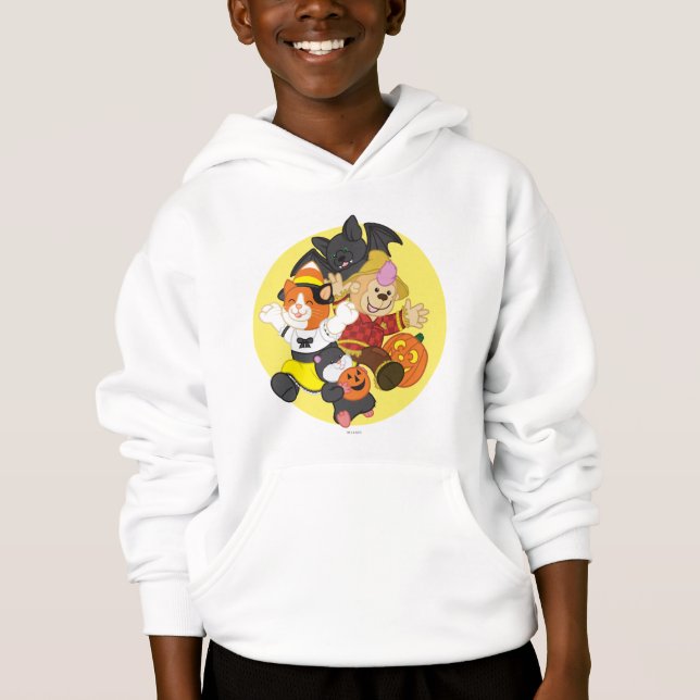 Webkinz Halloween Pets Moon Hoodie (Front)