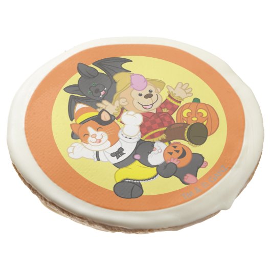 Webkinz Halloween Pets Moon Sugar Cookie (Angled)