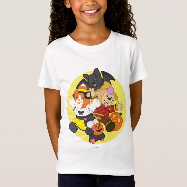 Webkinz Halloween Pets Moon T-Shirt (Front)