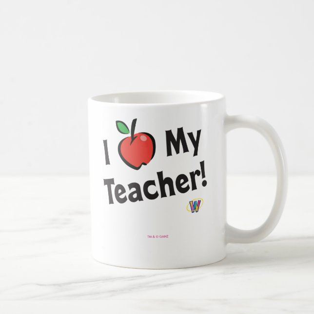 Webkinz: I Love My Teacher! Coffee Mug (Right)