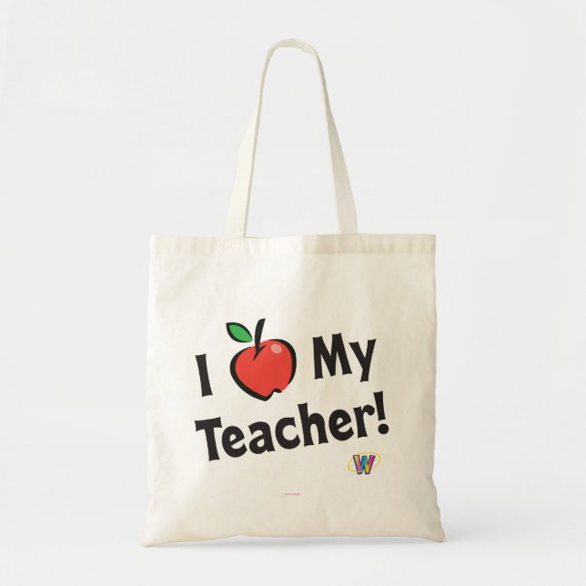 Webkinz: I Love My Teacher! Tote Bag (Front)