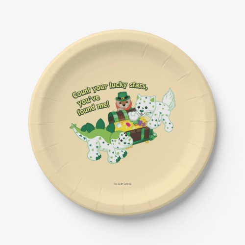 Webkinz Leprechaun
Clover Cat
Lucky Dino Paper Plates