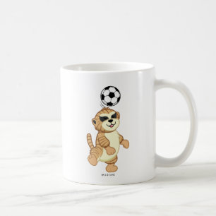 Webkinz Meerkat Playing Soccer Coffee Mug