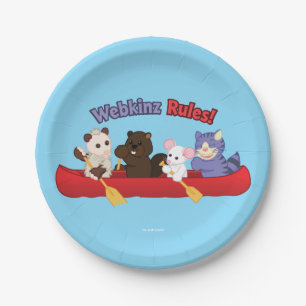 Webkinz Webkinz Rules Canoe Trip Paper Plates