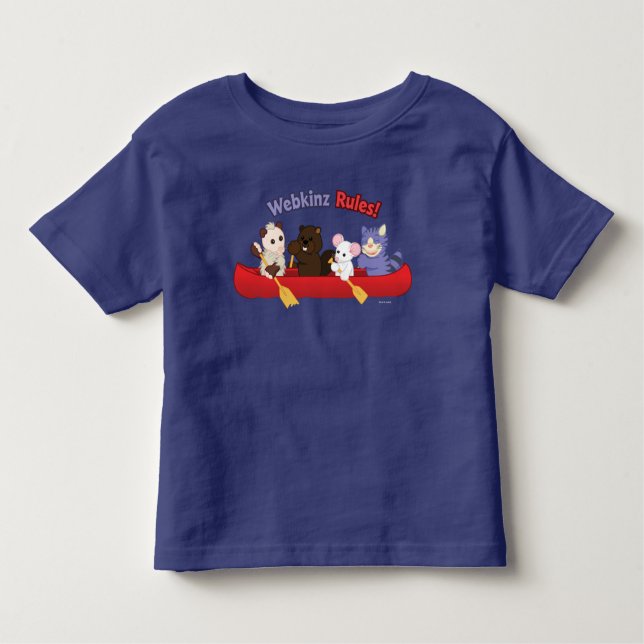 Webkinz | Webkinz Rules Canoe Trip Toddler T-shirt (Front)