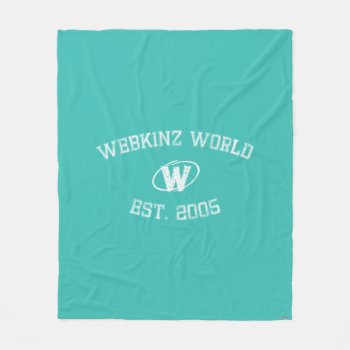 Webkinz World Est. 2005 Fleece Blanket by webkinz at Zazzle