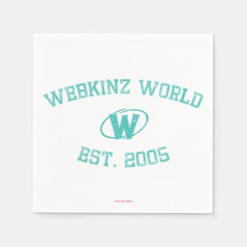 Webkinz World Est. 2005 Paper Napkins by webkinz at Zazzle