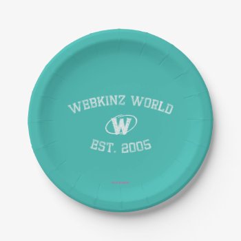 Webkinz World Est. 2005 Paper Plates by webkinz at Zazzle