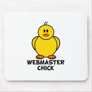 Webmaster Chick Mouse Pad