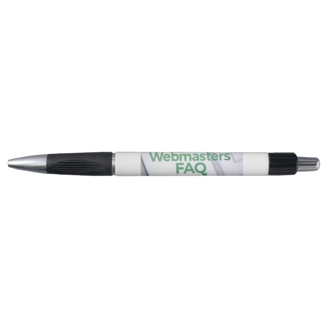 WebMasters FAQ Pen (Front)