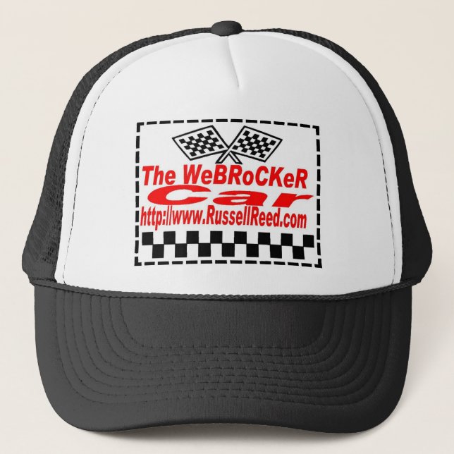 Webrocker Car Trucker Hat (Front)