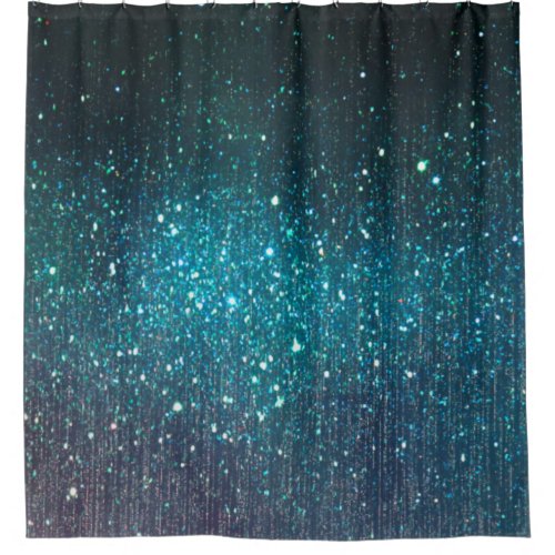 website banner background of glitter vintage light shower curtain
