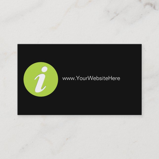 Website Marketing Business Cards (Front)