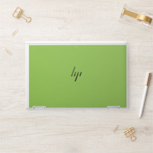 Website with a Green Background and White Border  HP Laptop Skin