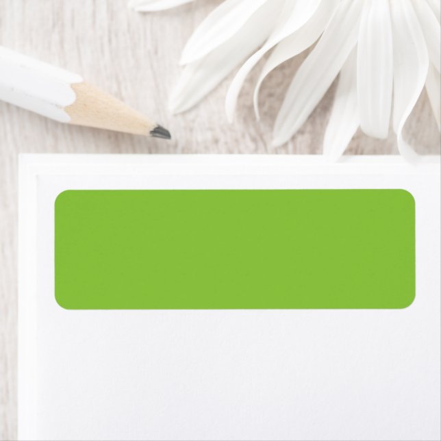 Website with a Green Background and White Border  Label (Insitu)