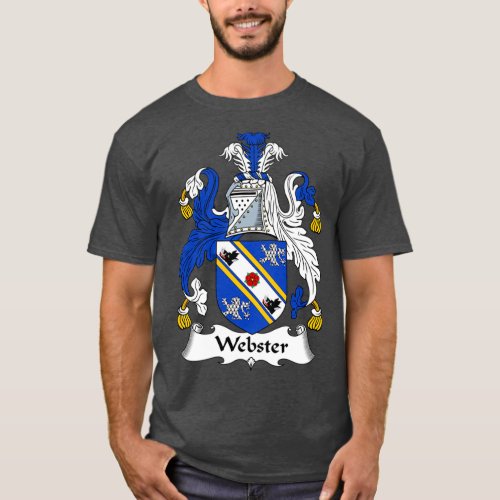 Webster Coat of Arms Family Crest  T_Shirt