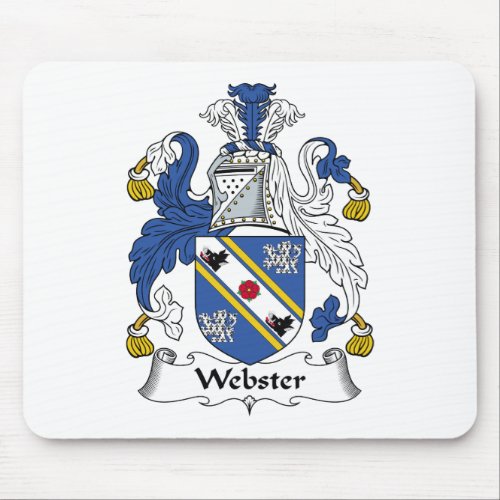 Webster Family Crest Mouse Pad
