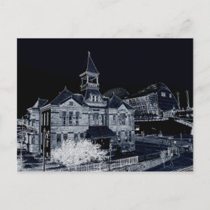 Webster House and Kauffman Center Postcard