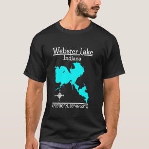 Webster Lake - Indiana T-Shirt