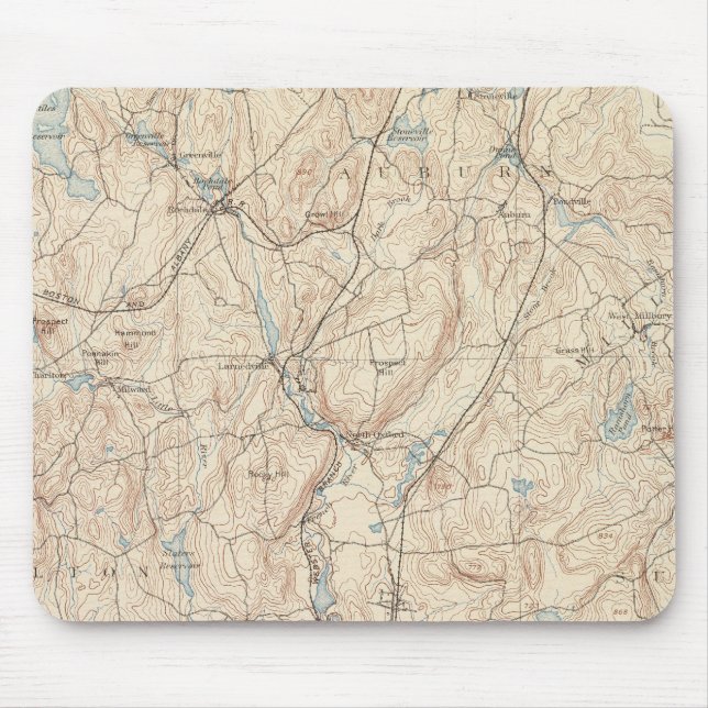 Webster, Massachusetts Mouse Pad (Front)