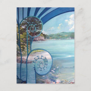 Webster Painting by Lynda Vugler Postcard