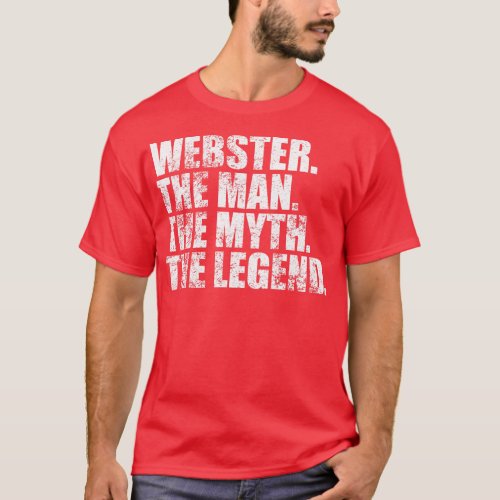 WebsterWebster Family name Webster last Name Webst T_Shirt