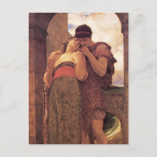 Wedded in detail - Lord Frederick Leighton Postcard (Front)