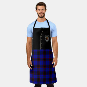 Wedderburn Clan Badge & Tartan Kilt Apron