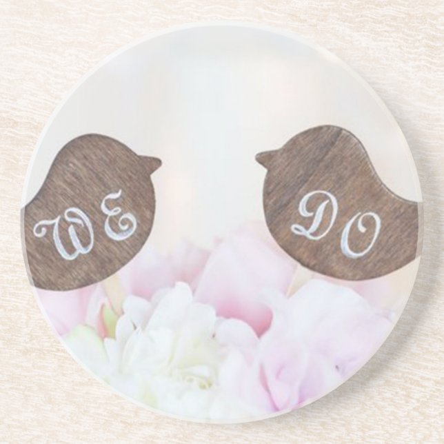 wedding_06 drink coaster (Front)