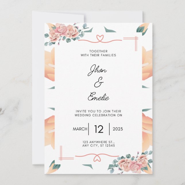WEDDING 2023 INVITATION (Front)