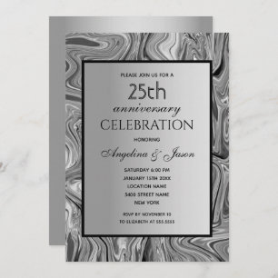 Wedding 25th Anniversary Invitation