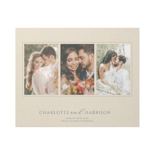 Wedding 3 Photo Gallery Wrap