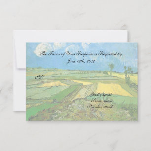 wedding acceptance card