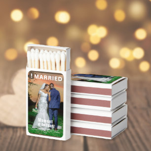 Wedding Add Photo Fun Magazine Cover Matchboxes