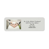 Custom Return Address Labels Roll, Personalized Labels Roll, Wedding A –  The Label Palace